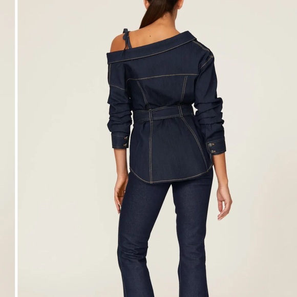 CINQ À SEPT
Cinq A Sept Skyler Top In Indigo - Picture 3 of 16